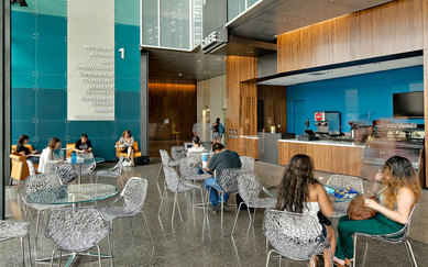 Gateway Community College Interior Cafeteria