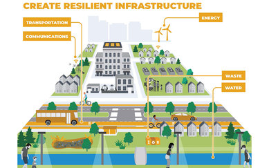 MEDC Graphic Create Resilient Infrastructure Lansing Graphic Ann Arbor Michigan