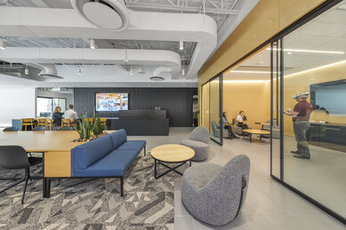 SmithGroup Phoenix Office Open Collaboration Interior Design