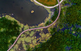 Howard Marsh Aerial Metropark Toledo Parks and Open Spaces