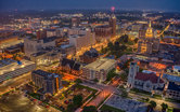 Lansing Aerial MEDC Urban Planning SmithGroup Ann Arbor
